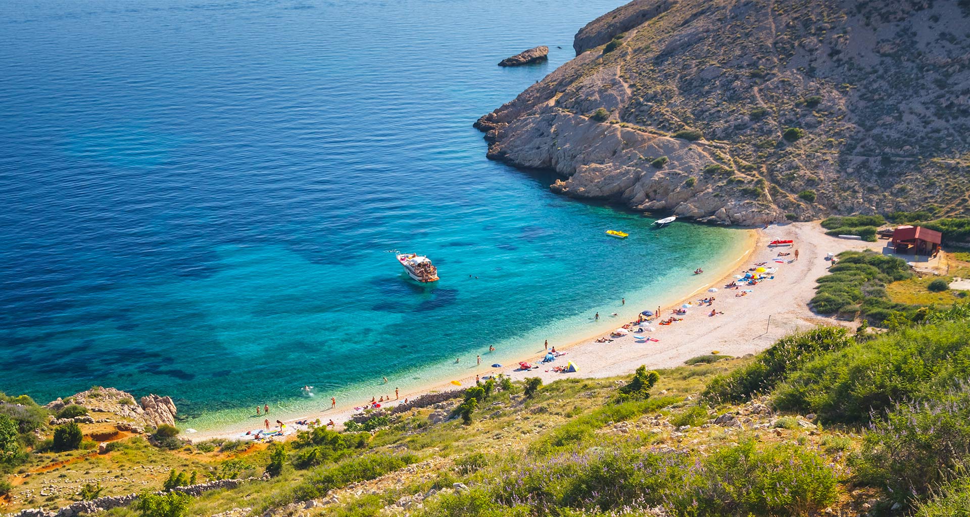 TOP 3 hidden beaches on the island of Krk